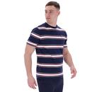 Sanders Fila Vintage Yarn Dyed Retro Stripe Tee FN