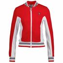 Fila Vintage Women's Settanta 2 Retro French Terry Track Top in Red