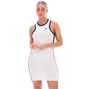 Fila Vintage Women's Jagna Racer Dress in Gardenia White SS25WC005 130