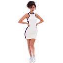Jagna Fila Vintage Racer Style Sleeveless Dress G