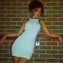 Jagna Fila Vintage Racer Style Sleeveless Dress G
