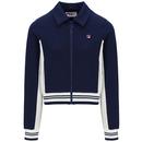 Fila Vintage Women's Jelena Retro Track Top in Navy SS25WC012 410