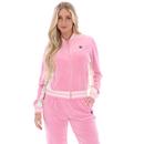 Fila Vintage Women's Jenesis Track Top in Prism Pink SS25WC016 670