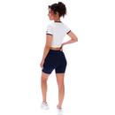 Jeno Fila Vintage Cropped F-box Retro Ringer Tee G
