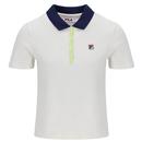 Fila Vintage Women's Juno Polo in Gardenia White SS25WC004 130