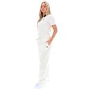 Juno Fila Vintage Women's Fitted Polo Shirt G/N/L