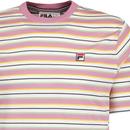 Zar Fila Vintage Yarn Dye Retro Striped T-Shirt
