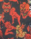 Old Nick FLY53 Retro Indie Cartoon Devil T-Shirt