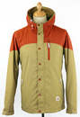Tyrus FLY53 Retro 70s Colour Block Indie Jacket