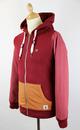 Exit Strategy FLY53 Retro Block Colour Hooded Top
