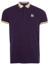 Knockout FLY53 Retro Indie Contrast Collar Polo P