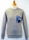 Dirty Bird FLY53 Retro 70s Indie Geometric Sweater