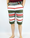 Kanite FLY53 Block Stripe Shorts with Belt O