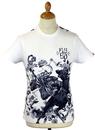 Jungle Fever FLY53 Retro 70s Indie Tiger Print Tee