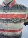 Tookie FLY53 Retro Mod Yarn Dye Indie Stripe Shirt