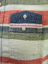 Tookie FLY53 Retro Mod Yarn Dye Indie Stripe Shirt