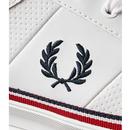 Baseline FRED PERRY Leather Perforated Trainers W