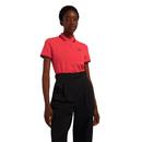 FRED PERRY Womens G3600 Twin Tipped Polo FLAMINGO