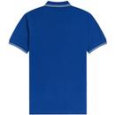 FRED PERRY M3600 Twin Tipped Mod Polo Shirt ROYAL