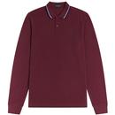 FRED PERRY Mod Long Sleeve Twin Tipped Polo (Au)