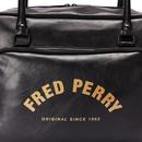 FRED PERRY Retro Arch Branded Holdall Bag - Black
