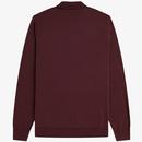 Fred Perry Mod Intarsia Argyle Knitted LS Shirt O