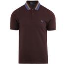 FRED PERRY Men's Mod Bold Tipped Pique Polo Shirt
