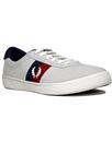 FRED PERRY B108 Retro Suede Tennis Trainers SW