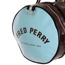 FRED PERRY Classic Retro Barrel Bag - Dk Chocolate