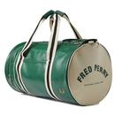 FRED PERRY Retro Classic Barrel Weekend Bag IVY