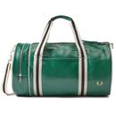 FRED PERRY Retro Classic Barrel Weekend Bag IVY