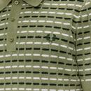 Fred Perry Boucle Ribbed Knitted Polo Shirt (OM)