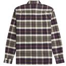 Fred Perry Brushed Tartan Button Down Shirt (FG)
