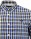 FRED PERRY Mod Gingham Check Button Down Shirt