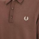 Fred Perry Merino Blend Classic Knitted Shirt CBR
