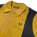 Fred Perry 1/4 Zip Colour Block Track Jacket  (DC)