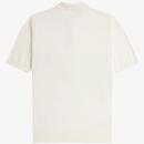 Fred Perry Panelled Combed Cotton Knitted Shirt LE