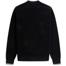 Fred Perry Combed Cotton Waffle Stitch Jumper B