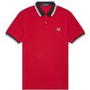 FRED PERRY Contrast Trim Tipped Mod Pique Polo S