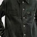 Fred Perry Men's Retro Cotton Corduroy Overshirt 