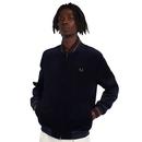 FRED PERRY Retro Mod Cord Tennis Bomber Jacket