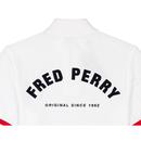 FRED PERRY Men's Retro Mod Pique Cycling Top