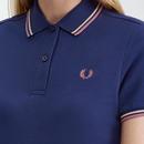 D3600 FRED PERRY Retro Twin Tipped Polo Dress (FN)