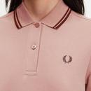 D3600 FRED PERRY Retro Twin Tipped Polo Dress (DP)
