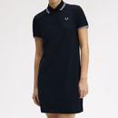 Fred Perry D3600 Twin Tipped Dress in Navy and Light Ice D3600 Z77 Main Photo