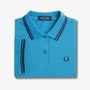 FRED PERRY Women G3600 Retro Twin Tipped Polo RO