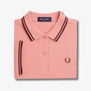 FRED PERRY Women G3600 Retro Twin Tipped Polo CH