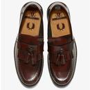 FRED PERRY x GEORGE COX Men's Tassel Loafers 