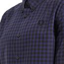 FRED PERRY Modernist 2 Colour Gingham Shirt (CB)