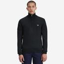 Fred Perry Classic Half Zip Merino Blend Jumper B